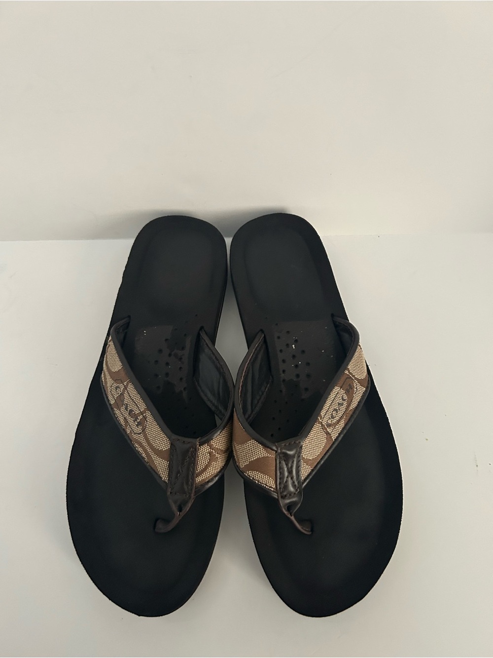 Coach Jolie Flip Flop Sandals | Size 7 - Picture 3 of 5